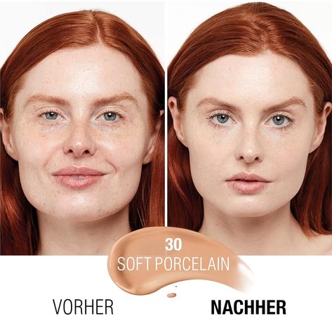 Manhattan Foundation Clean & Free Soft Porcelain 30 30ml