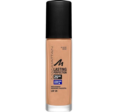 Manhattan Foundation Lasting Perfection 25H SPF 20 Rose Beige 64 30ml