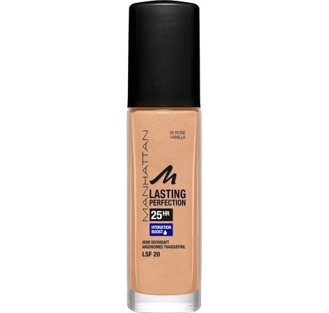 Manhattan Foundation Lasting Perfection 25H SPF 20 Rose Vanilla 55 30ml