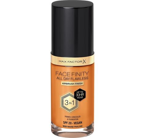 Max Factor Foundation Facefinity SPF 20 Warm Praline W89 30ml