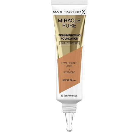 Max Factor Foundation Miracle Pure SPF 30 Deep Bronze 82 30ml